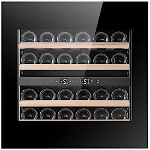 מקרר יין אינטגרלי עד 24 בקבוקים כולל 2 אזורי קירור Vinopo