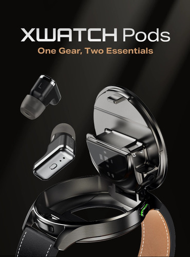 שריון אילת Infinix Xwatch Pods 2-in-1 Earbuds & Smartwatch שעון חכם ואוזניות - יבואן רשמי