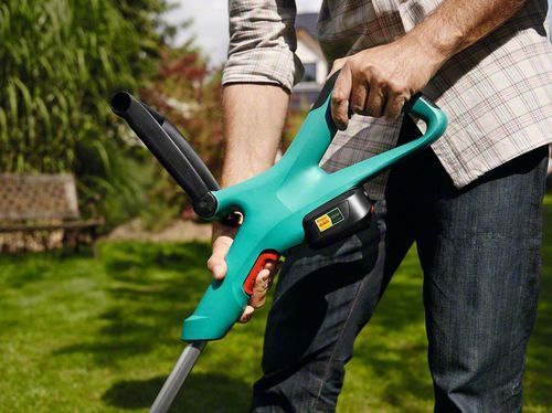 גוזם דשא נטען 18V כולל סוללת 2.5AH מבית BOSCH 