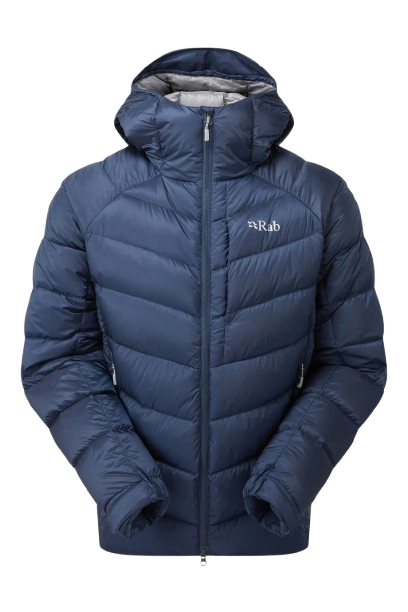 מעיל פוך לגברים  Glaceon Pro Down Jacket  כחול כהה - Rab
