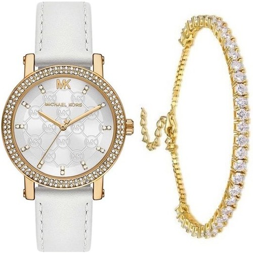 סט צמיד מתנה נשים Michael Kors MK2985 רצועת עור