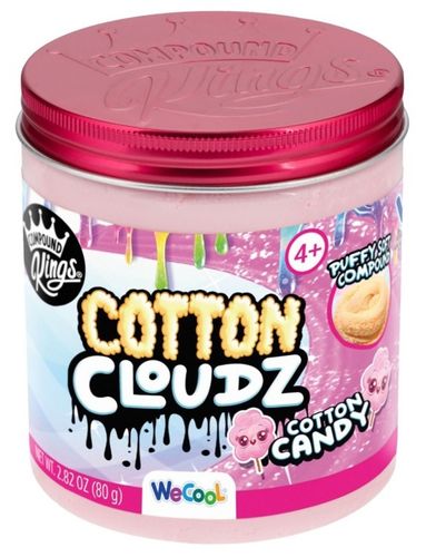 סליים ענני Cotton Cloudz בניחוח צמר גפן מתוק 150 גרם - ורוד