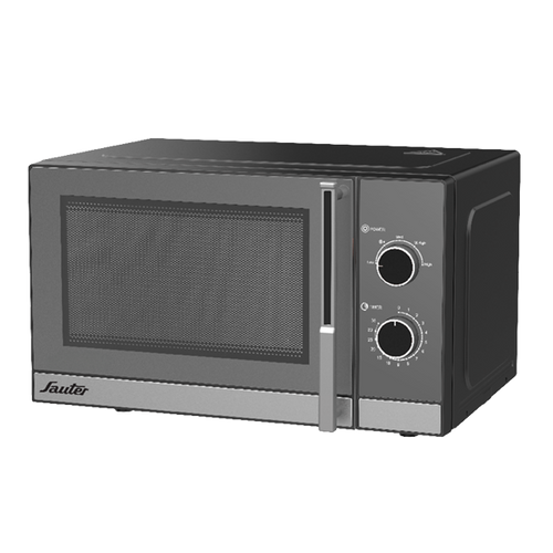 מיקרוגל מכני 23 ליטר דגם MIC123M סאוטר SAUTER אפור