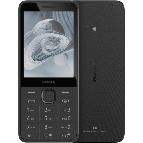 טלפון סלולרי תומך כשר נוקיה צבע שחור Nokia 220/215 2024 4Gברפאלי - refali.co.il