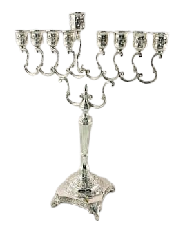 חנוכיה מוכספת 46 ס