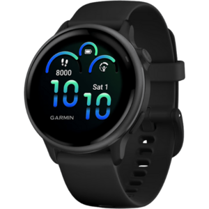 שעון חכם גרמין צבע שחור Garmin Vivoactive 6 GPS 42mm