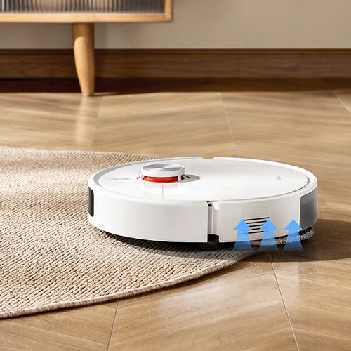 שואב אבק שוטף רובוטי שיאומי דגם Xiaomi Robot Vacuum S40 Pro בצבע לבן
