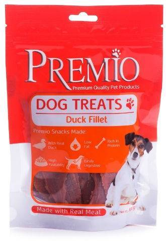 פרמיו חטיף כלב פילה ברווז 100 גרם - Premio Duck Fillet 