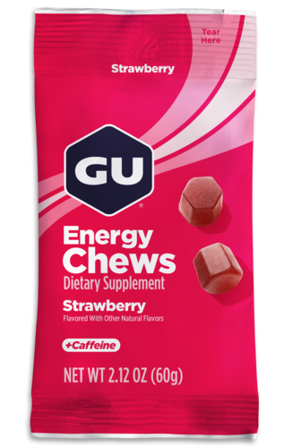 סוכריות אנרגיה בטעם תות GU Strawberry Chews