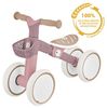 אופני לימוד ואיזון Learning Bike המעבר המושלם להליכה ECOLOGIC - ורוד Berry גלובר