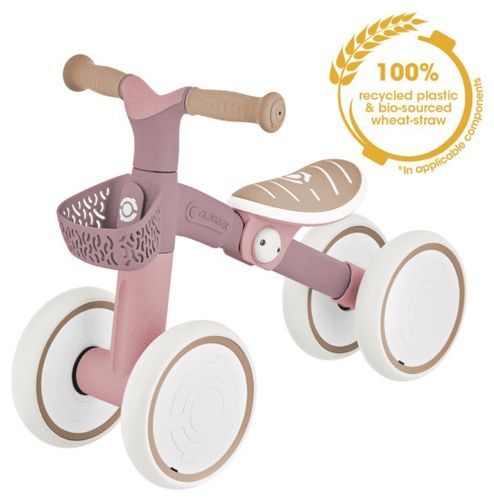 אופני לימוד ואיזון Learning Bike המעבר המושלם להליכה ECOLOGIC - ורוד Berry גלובר