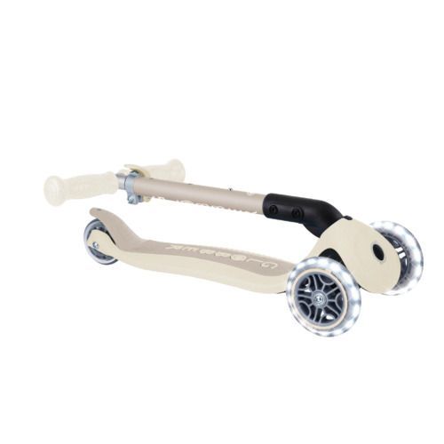 קורקינט מתקפל לפעוטות וילדים JUNIOR LIGHTS ECOLOGIC עם אורות בגלגלים - קוקוס גלובר