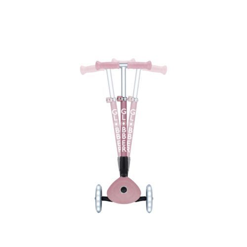 קורקינט מתקפל לפעוטות וילדים JUNIOR LIGHTS ECOLOGIC עם אורות בגלגלים - ורוד Berry גלובר