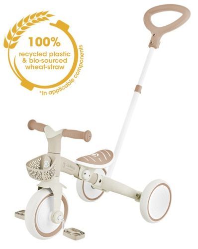 תלת-אופן 3 ב 1 הופך לאפני איזון LEARNING TRIKE מסדרת ECOLOGIC - קוקוס גלובר