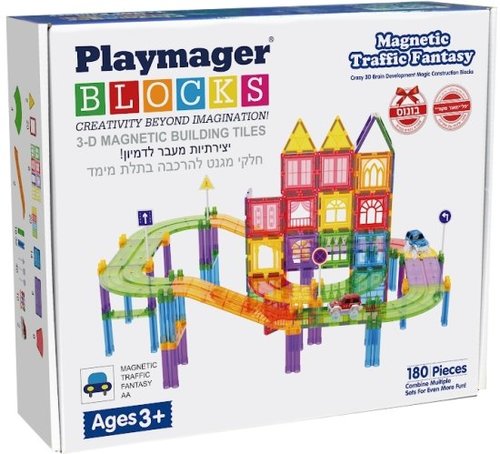 מסלול מכוניות 180 חלקים