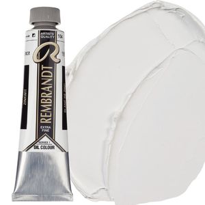 צבע שמן 40 מל Zinc White 104 Rembrandt (סדרה 1) 