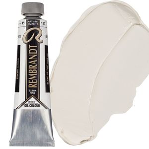 צבע שמן 40 מל Zinc White 117 Rembrandt (סדרה 1) 
