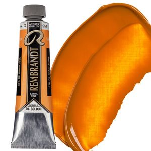 צבע שמן 40 מל Stil de Grain Yellow 251 Rembrandt (סדרה 3) 
