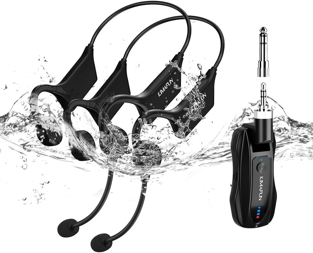Freedom G9100D זוג מדונות אלחוטיות ומקלט עמידות במים