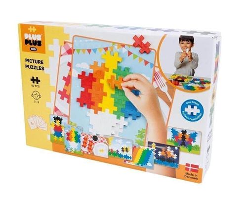 פלוס פלוס ביג בייסיק 60 חלקים+ 7 כרטיסיות - Plus Plus