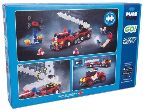 פלוס פלוס GO רכבי הצלה 500 חלקים - Plus Plus