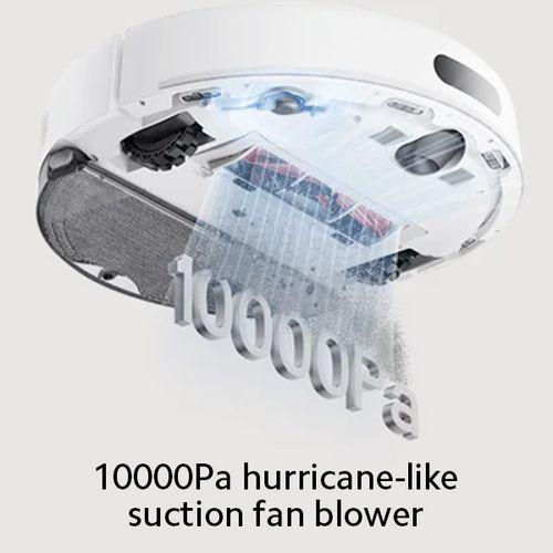 שואב אבק שוטף רובוטי שיאומי דגם Xiaomi Robot Vacuum S40 בצבע לבן