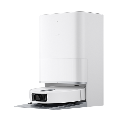 שואב אבק שוטף רובוטי שיאומי דגם Xiaomi Robot Vacuum 5 Pro בצבע לבן