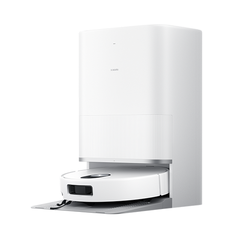שואב אבק שוטף רובוטי שיאומי דגם Xiaomi Robot Vacuum 5 בצבע לבן