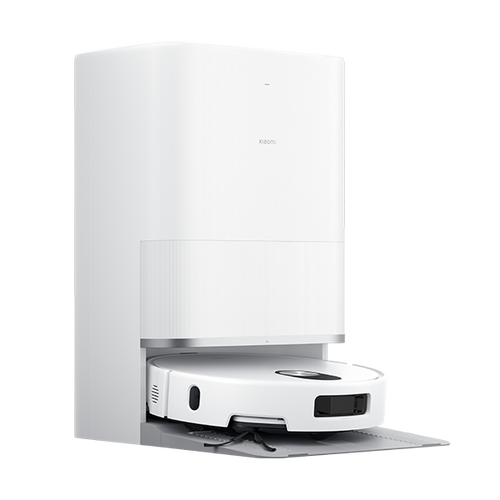 שואב אבק שוטף רובוטי שיאומי דגם Xiaomi Robot Vacuum 5 בצבע לבן