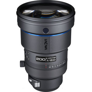 Laowa 200mm f/2 AF FF Telephoto Prime Lens (Sony E, Grey)