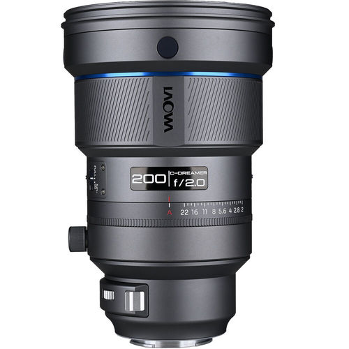 Laowa 200mm f/2 AF FF Telephoto Prime Lens (Sony E, Grey)