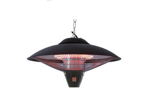 פטריית חימום חשמלית לתליה 900W/1200W/2100W גימור שחור