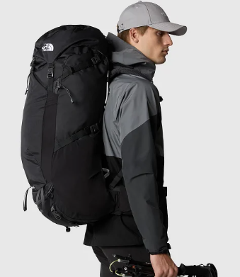 תרמיל 65 ליטר TERRA שחור מבית דה נורט פייט THE NORTH FACE