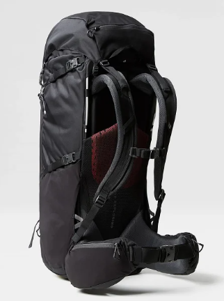 תרמיל 65 ליטר TERRA שחור מבית דה נורט פייט THE NORTH FACE