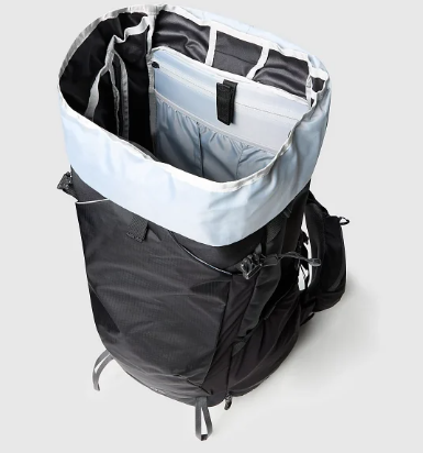 תרמיל 65 ליטר TERRA שחור מבית דה נורט פייט THE NORTH FACE