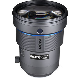 Laowa 200mm f/2 AF FF Telephoto Prime Lens (Canon EF, Grey)