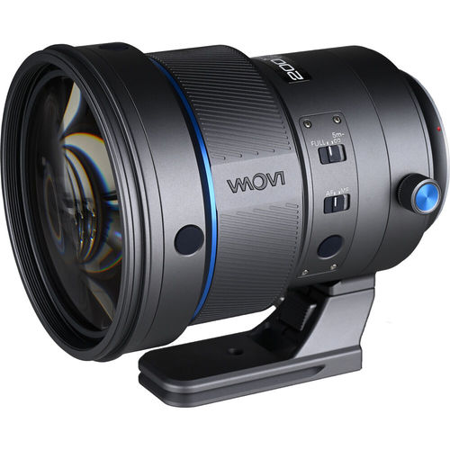 Laowa 200mm f/2 AF FF Telephoto Prime Lens (Canon EF, Grey)