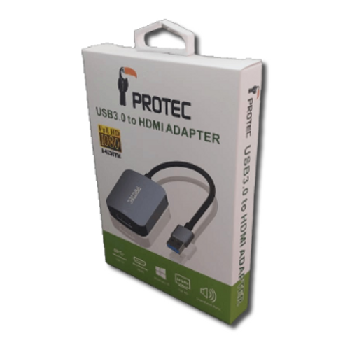 מתאם תצוגה Protec DM156  USB3 to Hdmi Adapter