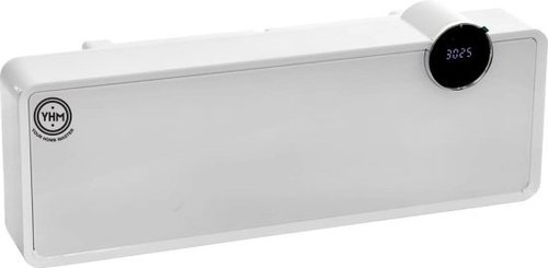מזגנית חימום לתלייה עם שלט רחוק ואפליקציה 2000W דגם NIVORA מבית YHM - צבע לבן