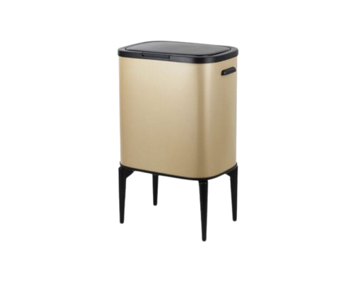 פח טאצ’ 33 ליטר מסדרת TOUCH Collection זהב