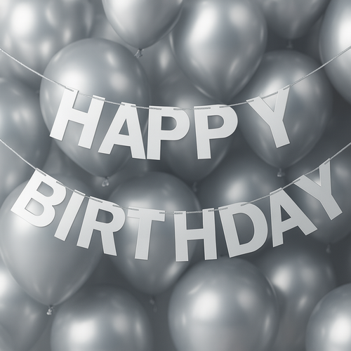 שרשרת HAPPY BIRTHDAY