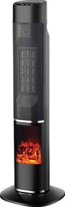 תנור מגדל קרמי עם שלט רחוק YHM VOLCAN-81 2000W - צבע שחור
