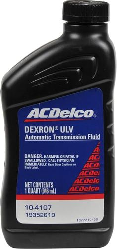 שמן גיר ACDelco DEXRON ULV Automatic Transmission Fluid 946 ML