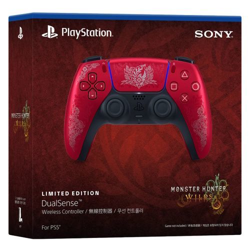 ‎ PS5 WIRELESS CONTROLLER DUALSENSE - MONSTER HUNTER WILDS LIMITED EDITION