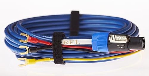 כבל סאב וופר 3 מ' Rel Bassline Blue 