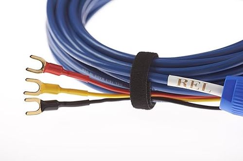 כבל סאב וופר 3 מ' Rel Bassline Blue 