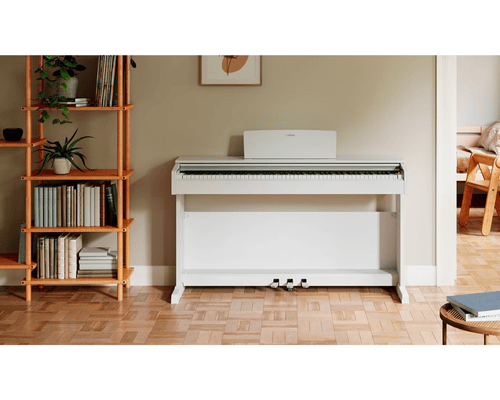 ‏פסנתר חשמלי 88 קלידים צבע לבן Yamaha Arius YDP-145W