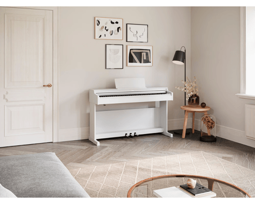 ‏פסנתר חשמלי 88 קלידים צבע לבן Yamaha Arius YDP-145W