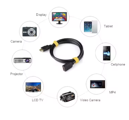 מאריך HDMI איכותי באורך 3 מטר 