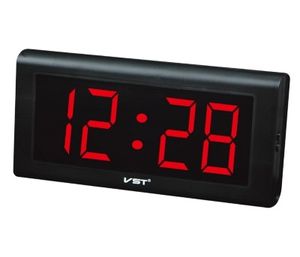 שעון קיר דיגיטלי רק שעה אותיות גדולות 33*16.5 דגם 795 אדום